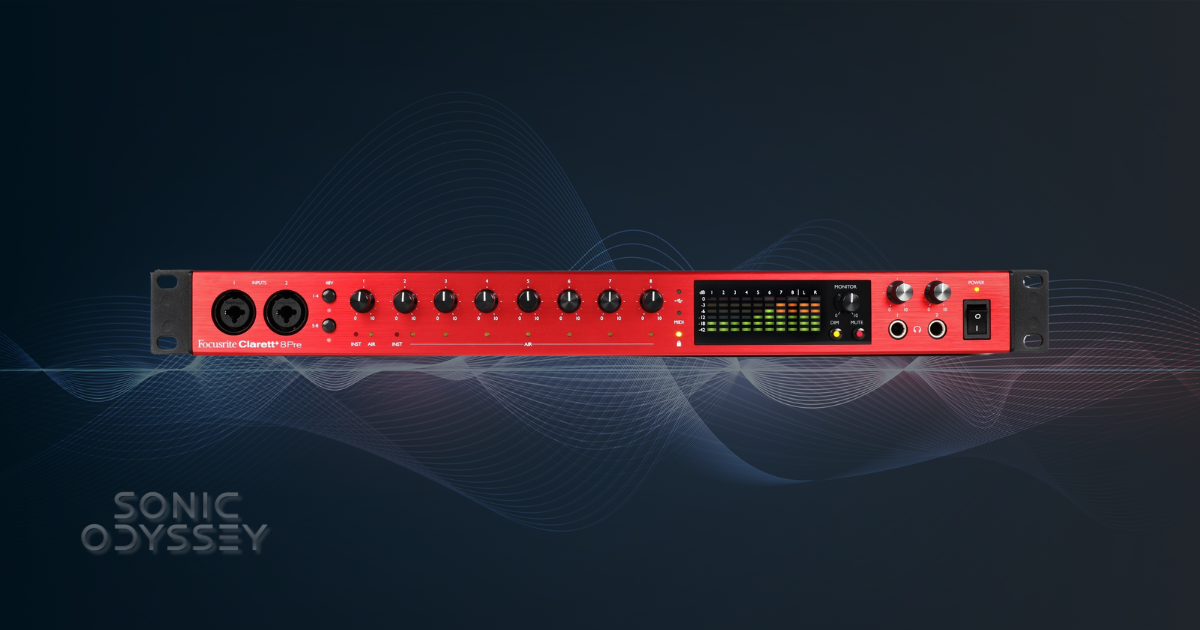 Focusrite Clarett+ 8Pre