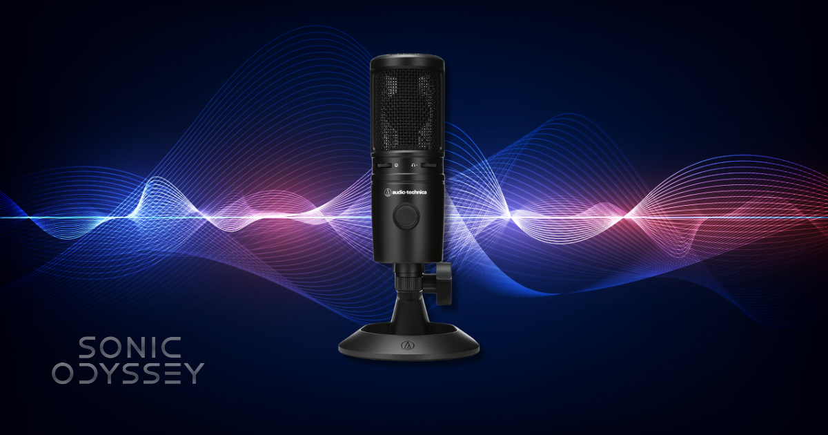 Audio-Technica AT2020USB-X condenser USB microphone with studio-quality sound for podcasting and content creation.