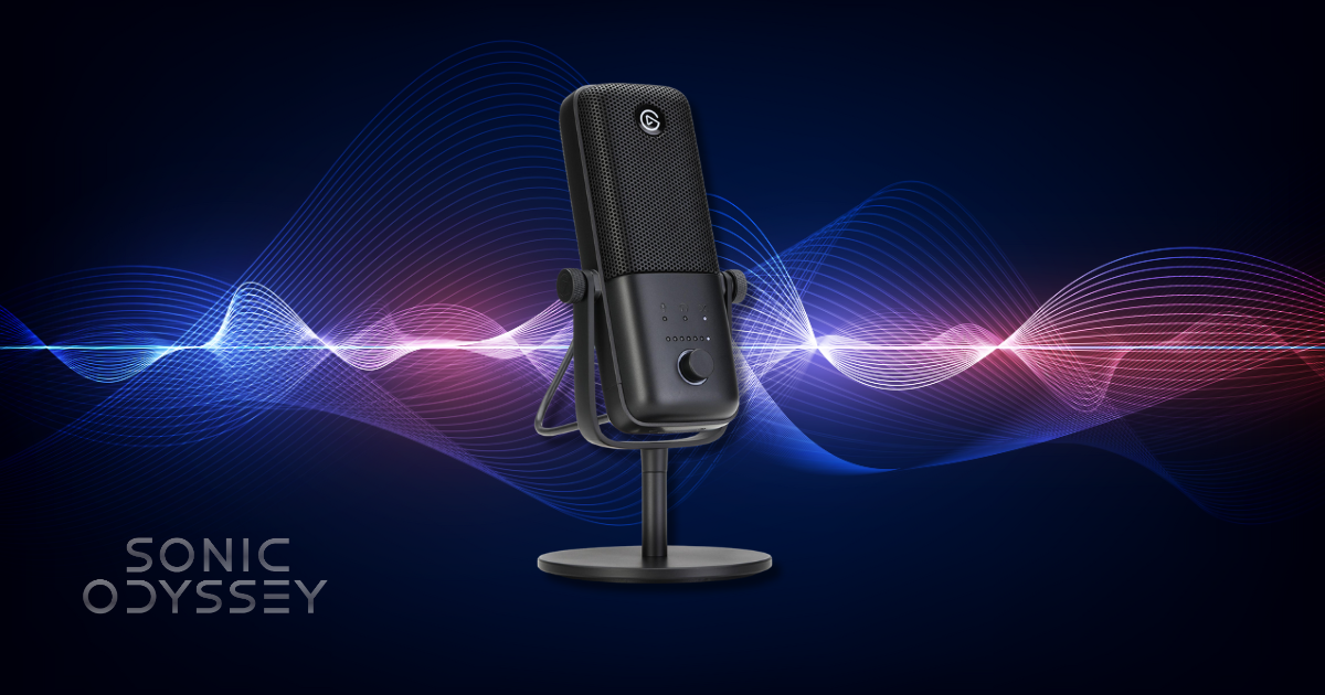 Elgato Wave:3 USB microphone with built-in digital mixing and streaming features.