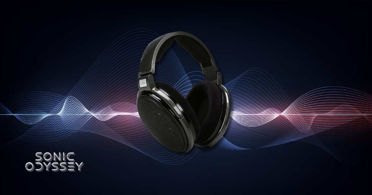 Sennheiser HD 650 open-back studio headphones with black finish, ideal for mixing and mastering music.