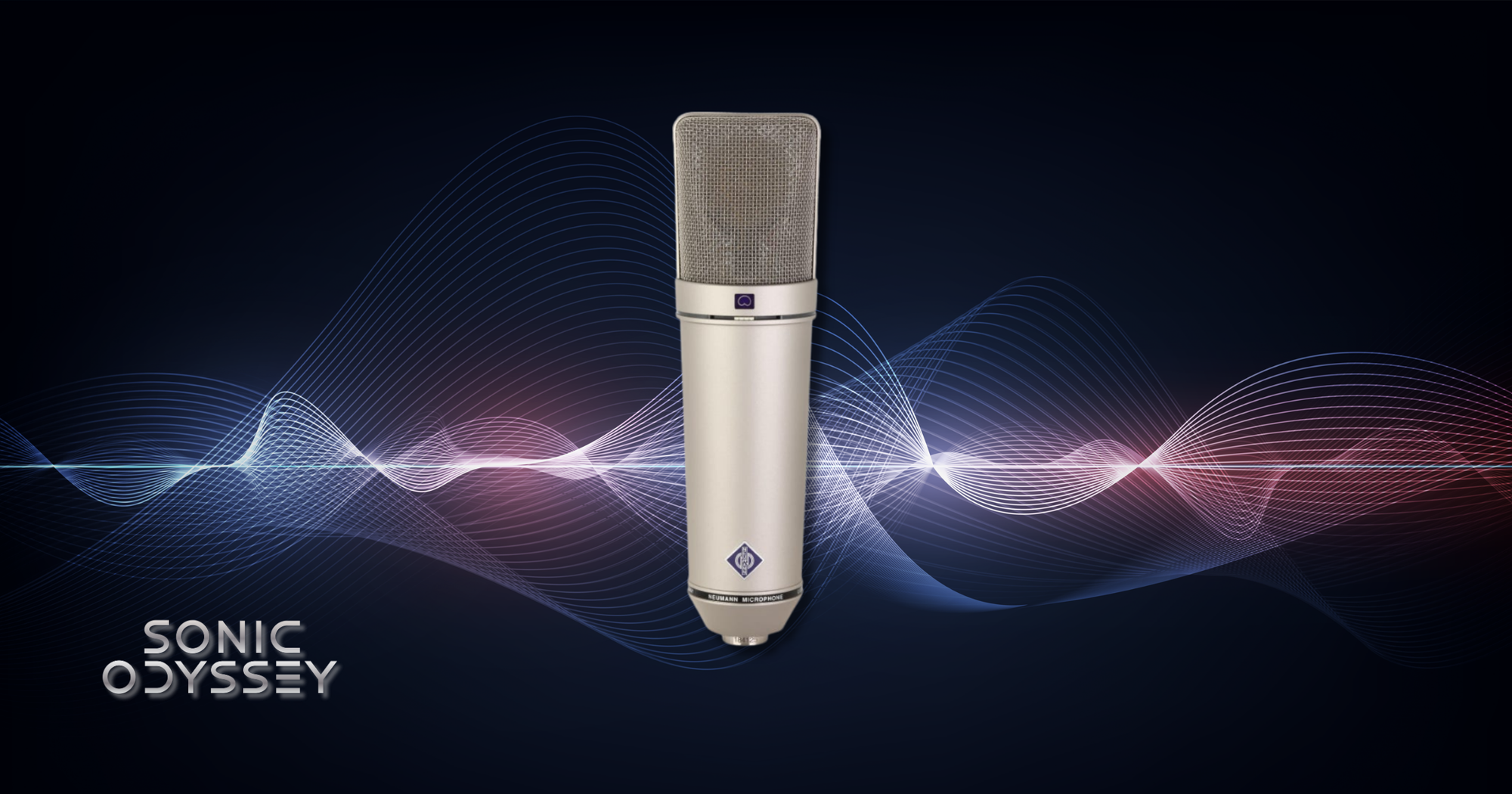 Neumann U87 condenser microphone studio vocal mic