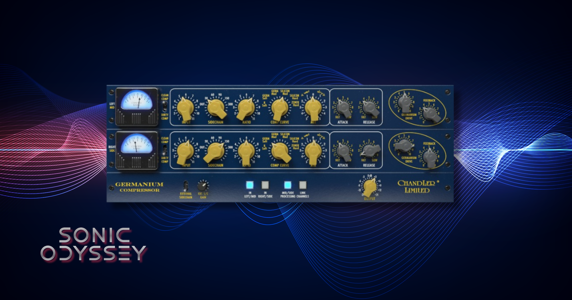 chandler limited germanium compressor plugin analog style compression mix bus