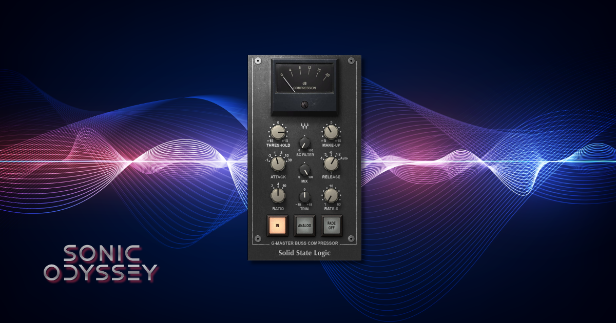 waves ssl g master buss compressor plugin mix bus compression glue