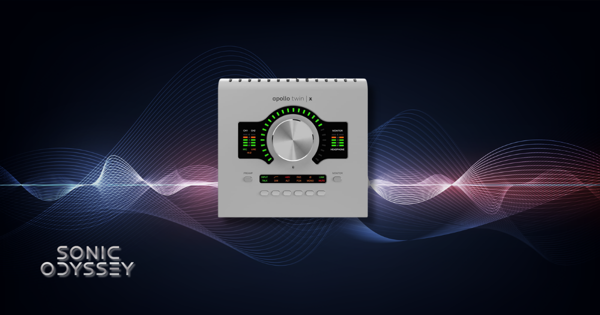 Universal Audio Apollo Twin X DUO best desktop audio interface for producers