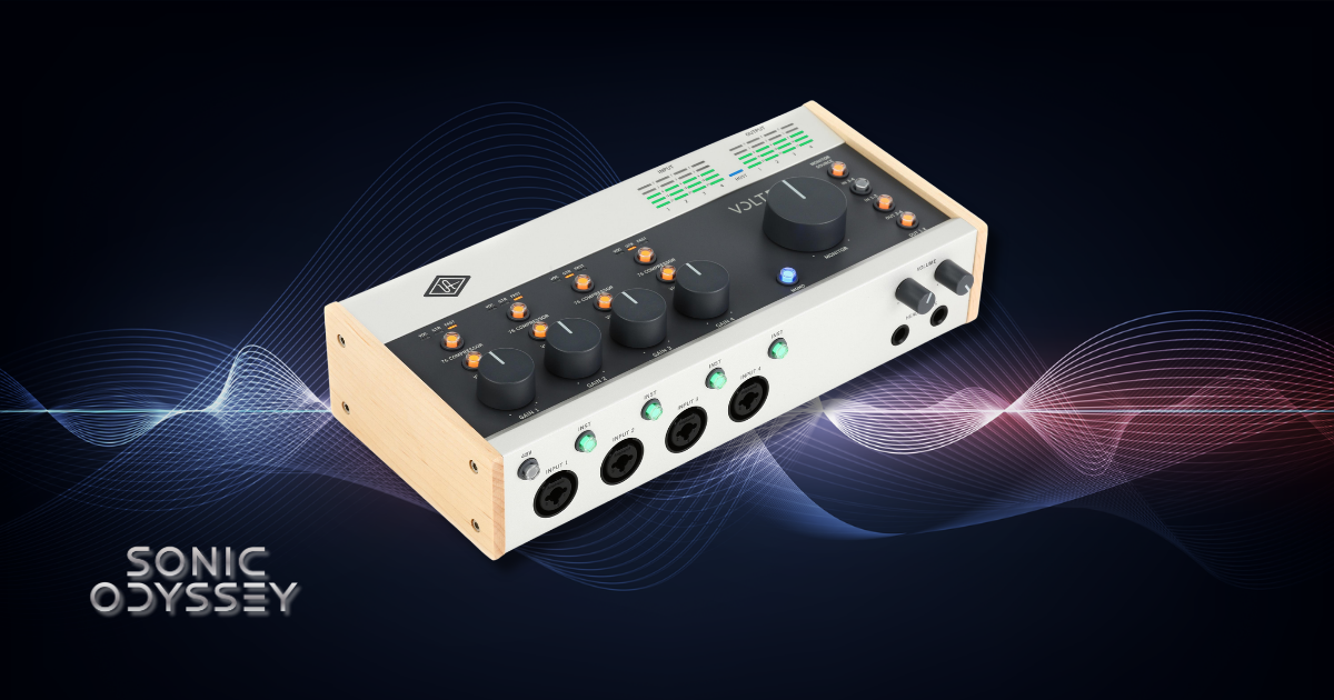 Universal Audio Volt 476P desktop audio interface with vintage mode